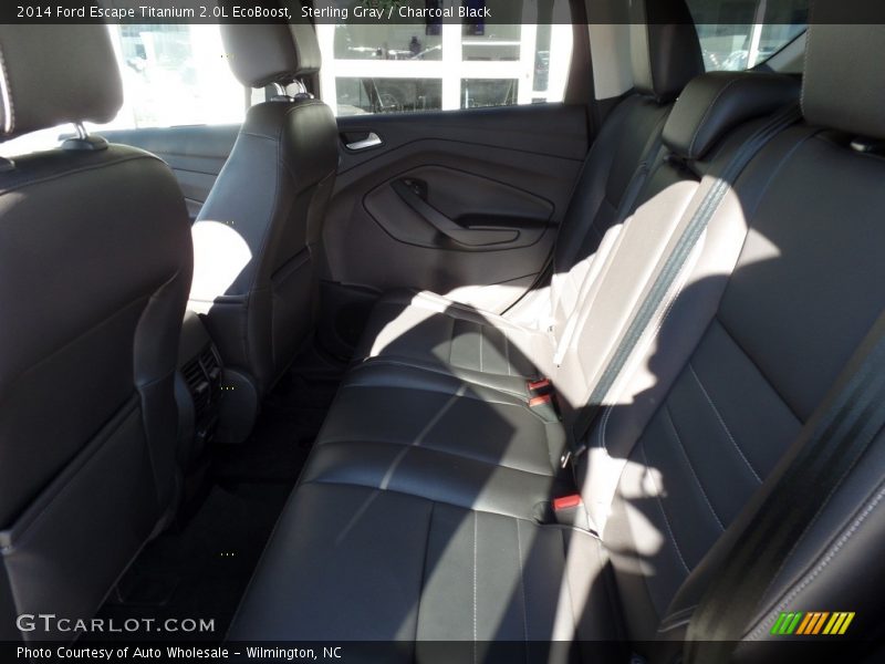 Sterling Gray / Charcoal Black 2014 Ford Escape Titanium 2.0L EcoBoost