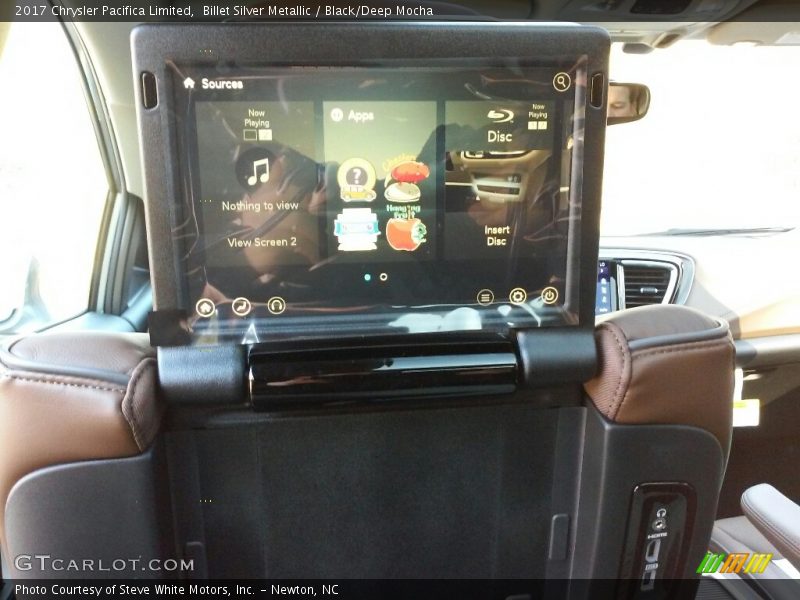 Billet Silver Metallic / Black/Deep Mocha 2017 Chrysler Pacifica Limited