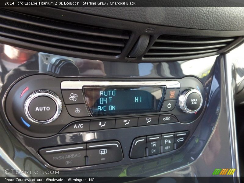 Sterling Gray / Charcoal Black 2014 Ford Escape Titanium 2.0L EcoBoost