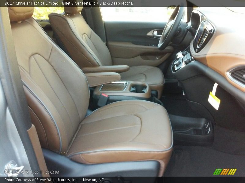 Billet Silver Metallic / Black/Deep Mocha 2017 Chrysler Pacifica Limited