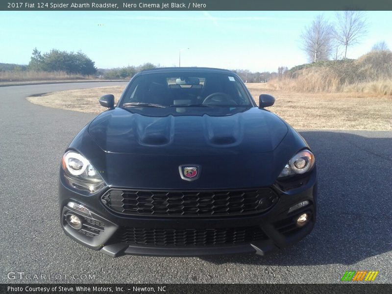 Nero Cinema Jet Black / Nero 2017 Fiat 124 Spider Abarth Roadster