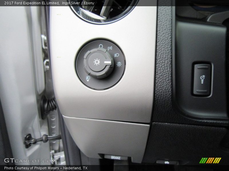 Ingot Silver / Ebony 2017 Ford Expedition EL Limited