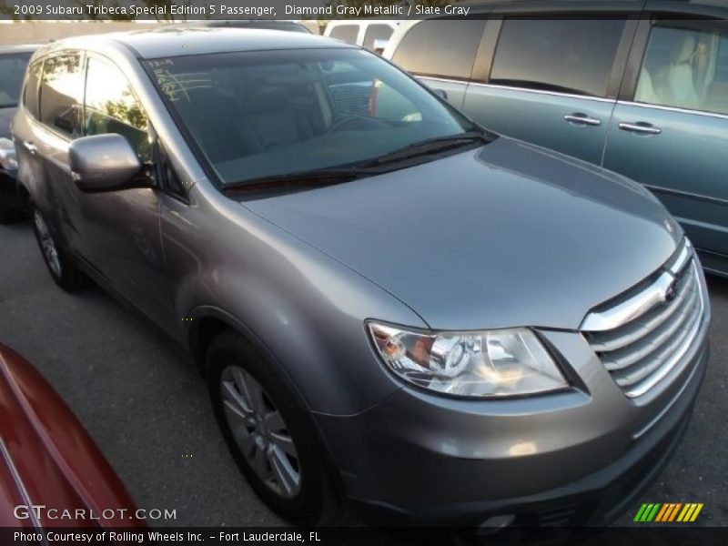 Diamond Gray Metallic / Slate Gray 2009 Subaru Tribeca Special Edition 5 Passenger