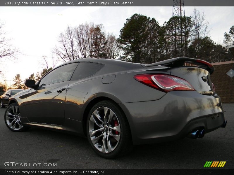 Gran Premio Gray / Black Leather 2013 Hyundai Genesis Coupe 3.8 Track