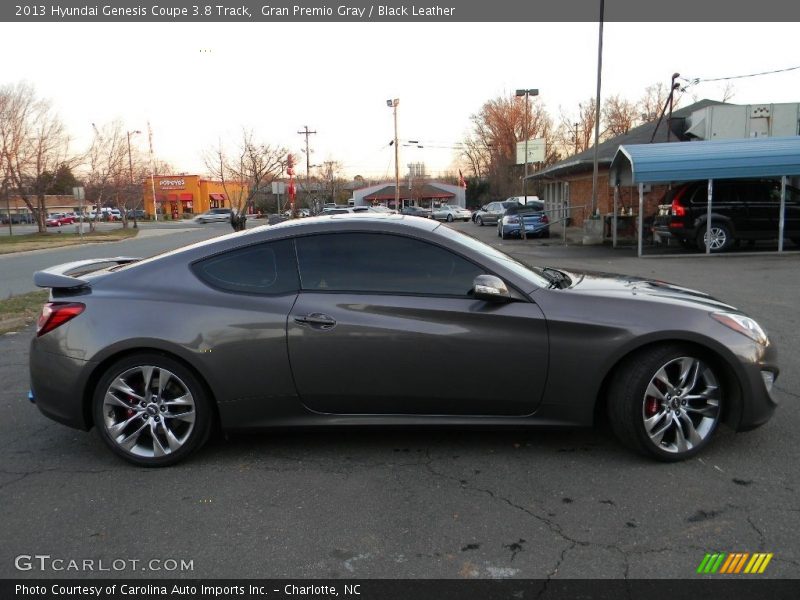 Gran Premio Gray / Black Leather 2013 Hyundai Genesis Coupe 3.8 Track