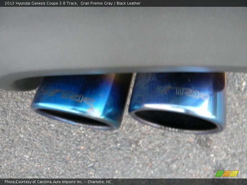 Gran Premio Gray / Black Leather 2013 Hyundai Genesis Coupe 3.8 Track