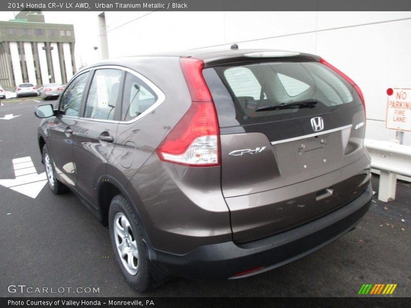 Urban Titanium Metallic / Black 2014 Honda CR-V LX AWD