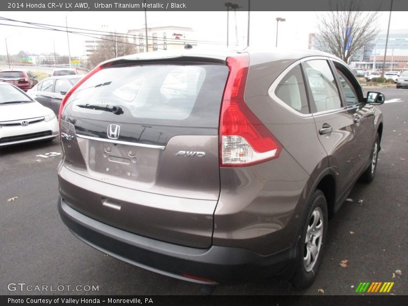 Urban Titanium Metallic / Black 2014 Honda CR-V LX AWD