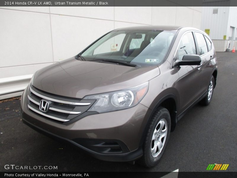 Urban Titanium Metallic / Black 2014 Honda CR-V LX AWD