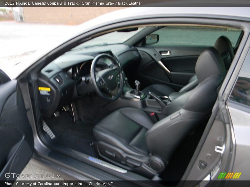 Gran Premio Gray / Black Leather 2013 Hyundai Genesis Coupe 3.8 Track