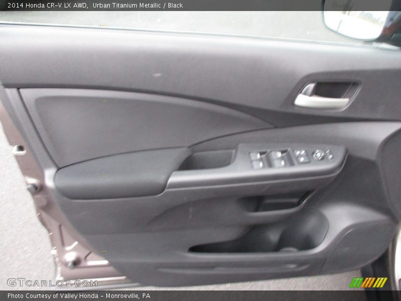 Urban Titanium Metallic / Black 2014 Honda CR-V LX AWD