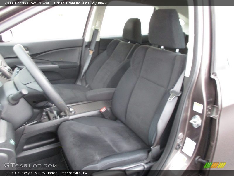Urban Titanium Metallic / Black 2014 Honda CR-V LX AWD