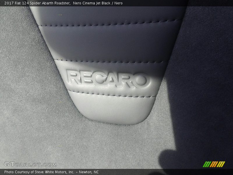 Nero Cinema Jet Black / Nero 2017 Fiat 124 Spider Abarth Roadster