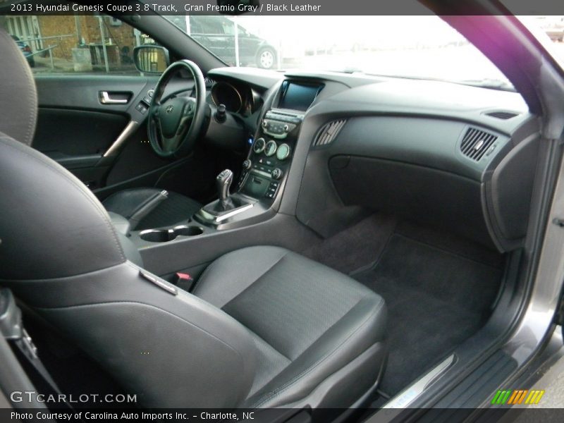 Gran Premio Gray / Black Leather 2013 Hyundai Genesis Coupe 3.8 Track