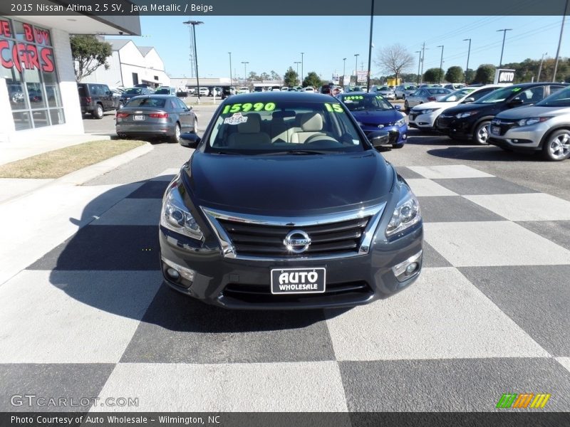 Java Metallic / Beige 2015 Nissan Altima 2.5 SV