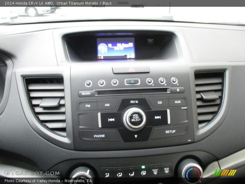 Urban Titanium Metallic / Black 2014 Honda CR-V LX AWD