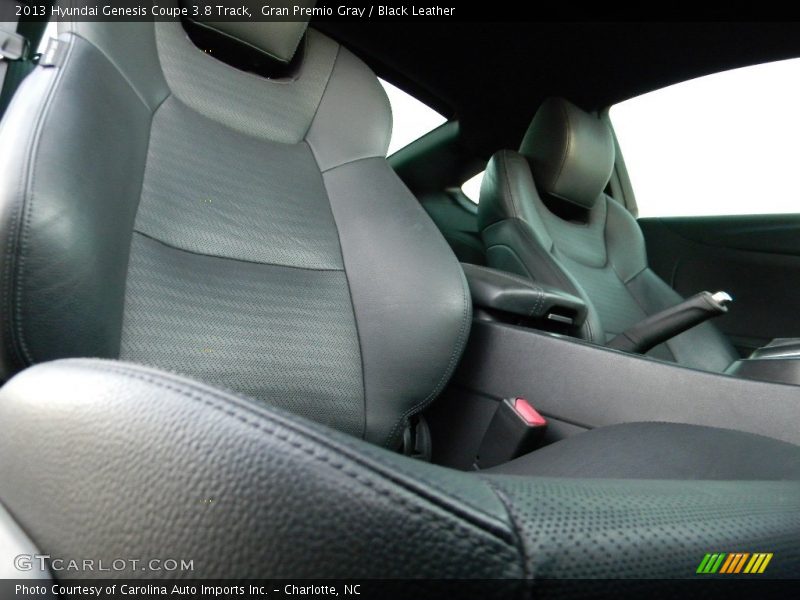 Gran Premio Gray / Black Leather 2013 Hyundai Genesis Coupe 3.8 Track