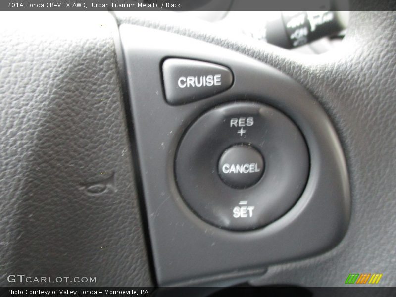 Urban Titanium Metallic / Black 2014 Honda CR-V LX AWD