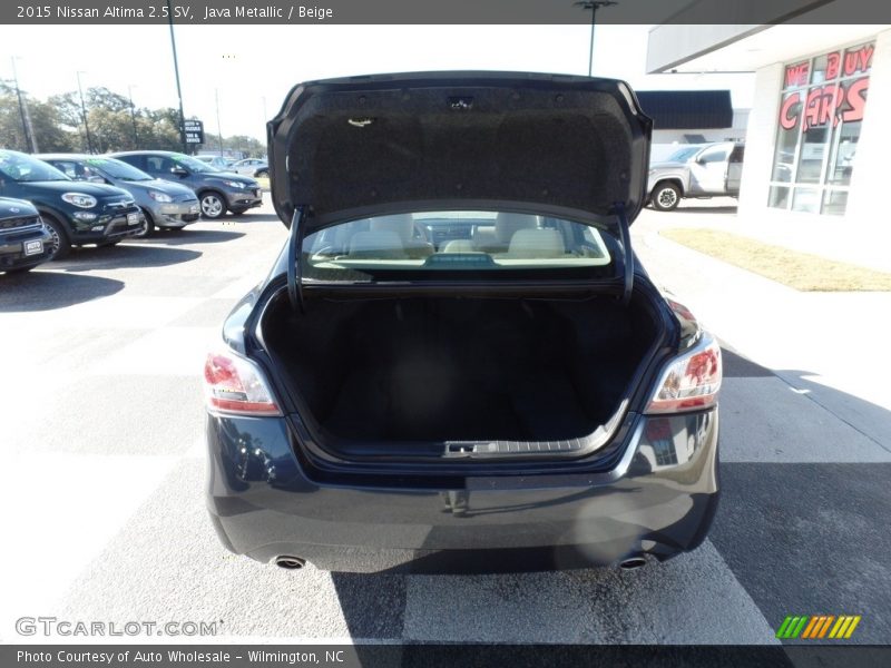 Java Metallic / Beige 2015 Nissan Altima 2.5 SV