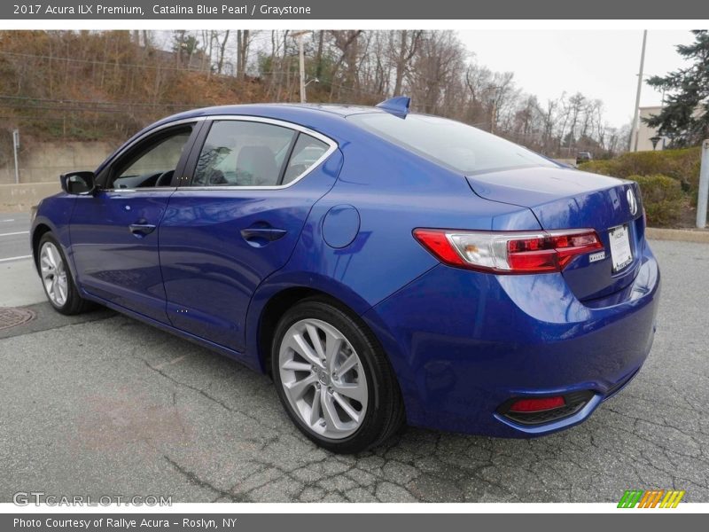 Catalina Blue Pearl / Graystone 2017 Acura ILX Premium