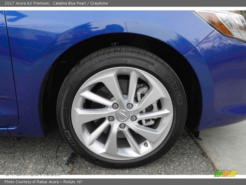 Catalina Blue Pearl / Graystone 2017 Acura ILX Premium