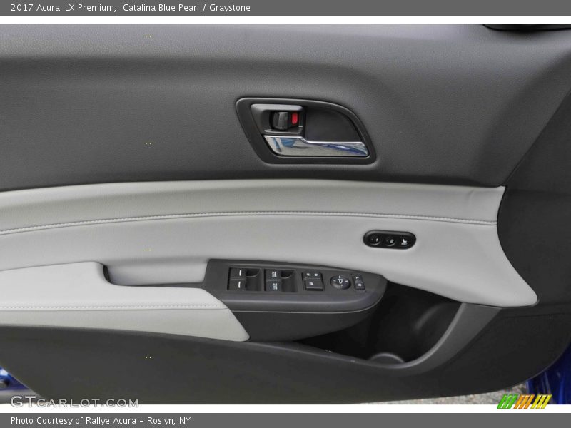 Catalina Blue Pearl / Graystone 2017 Acura ILX Premium