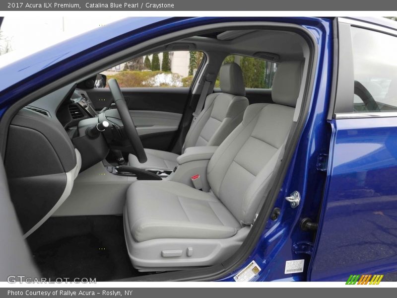 Catalina Blue Pearl / Graystone 2017 Acura ILX Premium