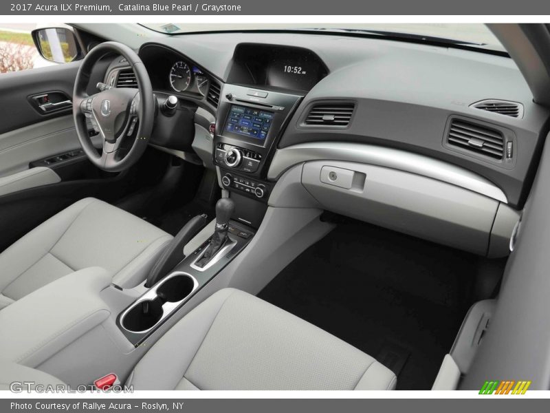 Catalina Blue Pearl / Graystone 2017 Acura ILX Premium