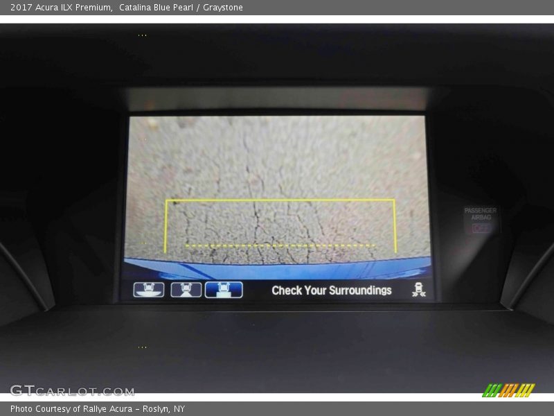Catalina Blue Pearl / Graystone 2017 Acura ILX Premium