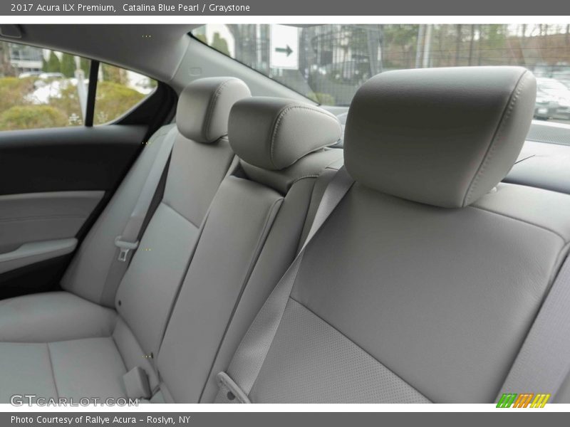 Catalina Blue Pearl / Graystone 2017 Acura ILX Premium