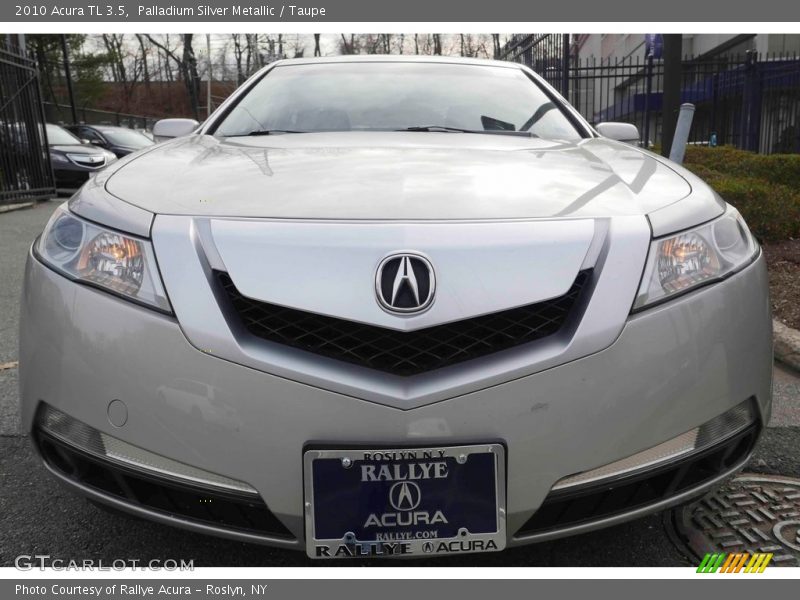 Palladium Silver Metallic / Taupe 2010 Acura TL 3.5