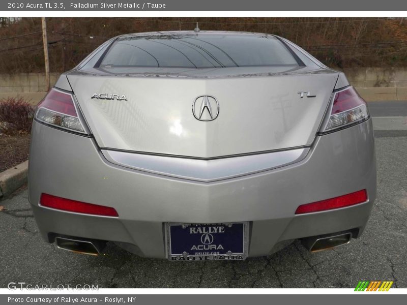 Palladium Silver Metallic / Taupe 2010 Acura TL 3.5