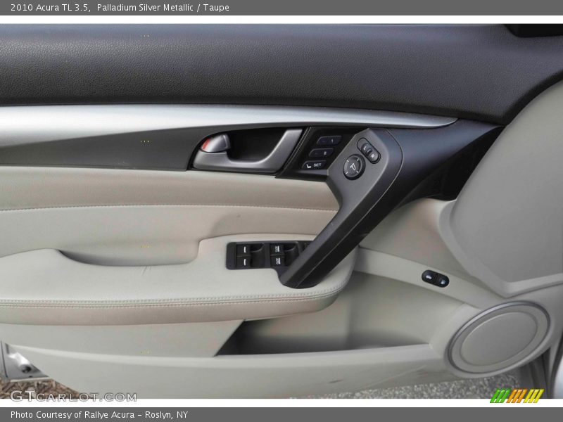 Palladium Silver Metallic / Taupe 2010 Acura TL 3.5