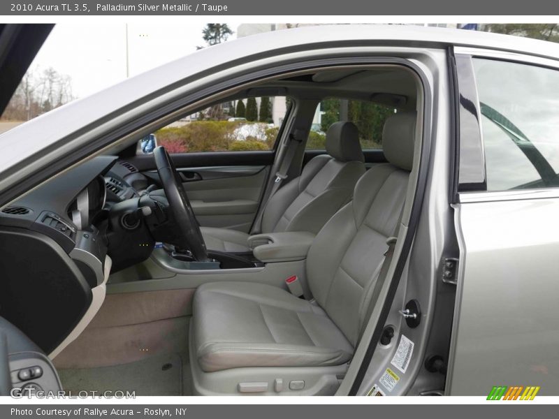Palladium Silver Metallic / Taupe 2010 Acura TL 3.5