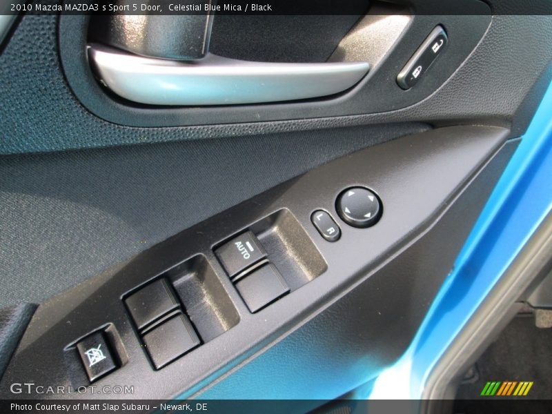 Celestial Blue Mica / Black 2010 Mazda MAZDA3 s Sport 5 Door