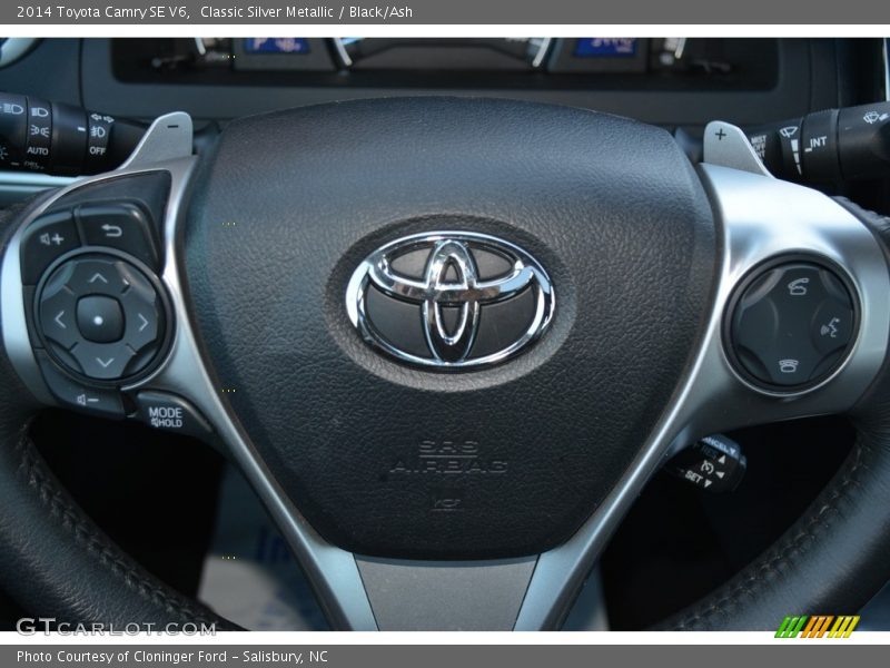 Classic Silver Metallic / Black/Ash 2014 Toyota Camry SE V6