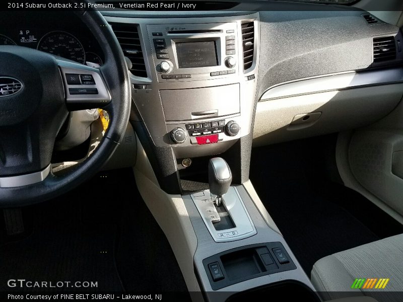 Venetian Red Pearl / Ivory 2014 Subaru Outback 2.5i Premium