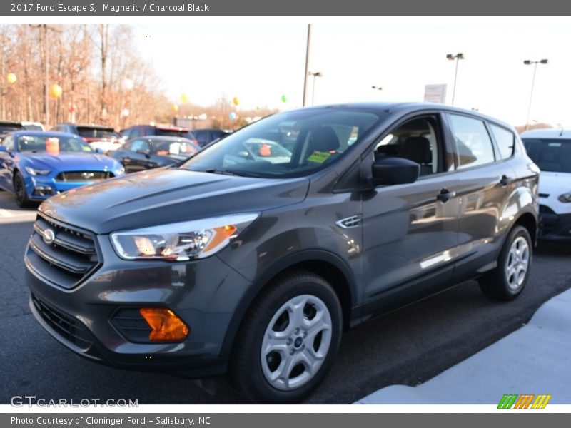 Magnetic / Charcoal Black 2017 Ford Escape S