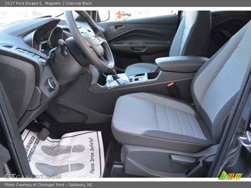 Magnetic / Charcoal Black 2017 Ford Escape S