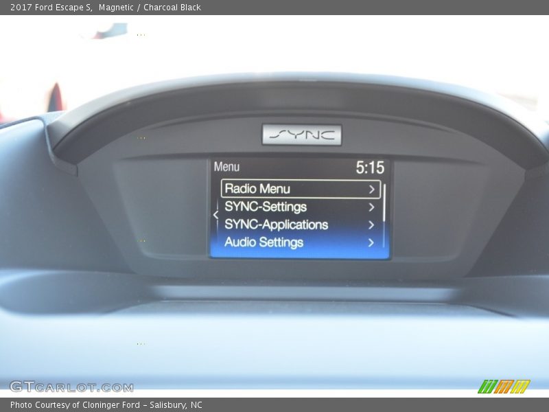 Magnetic / Charcoal Black 2017 Ford Escape S