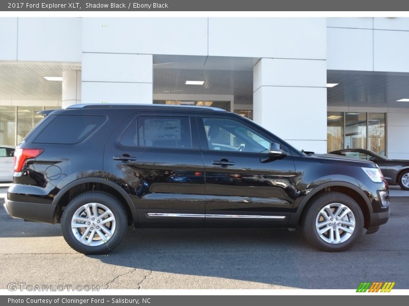 Shadow Black / Ebony Black 2017 Ford Explorer XLT