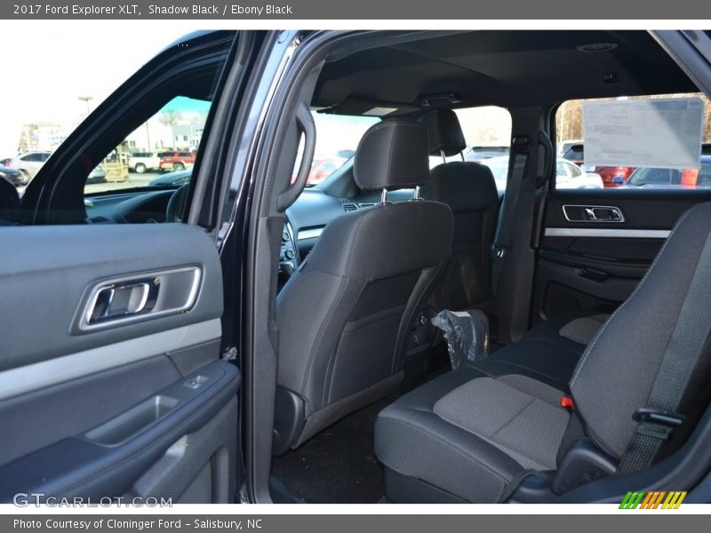Shadow Black / Ebony Black 2017 Ford Explorer XLT