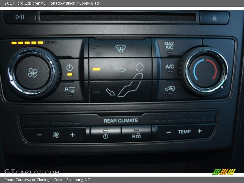 Shadow Black / Ebony Black 2017 Ford Explorer XLT