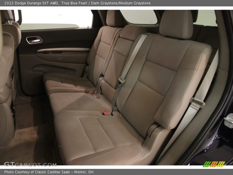 True Blue Pearl / Dark Graystone/Medium Graystone 2013 Dodge Durango SXT AWD