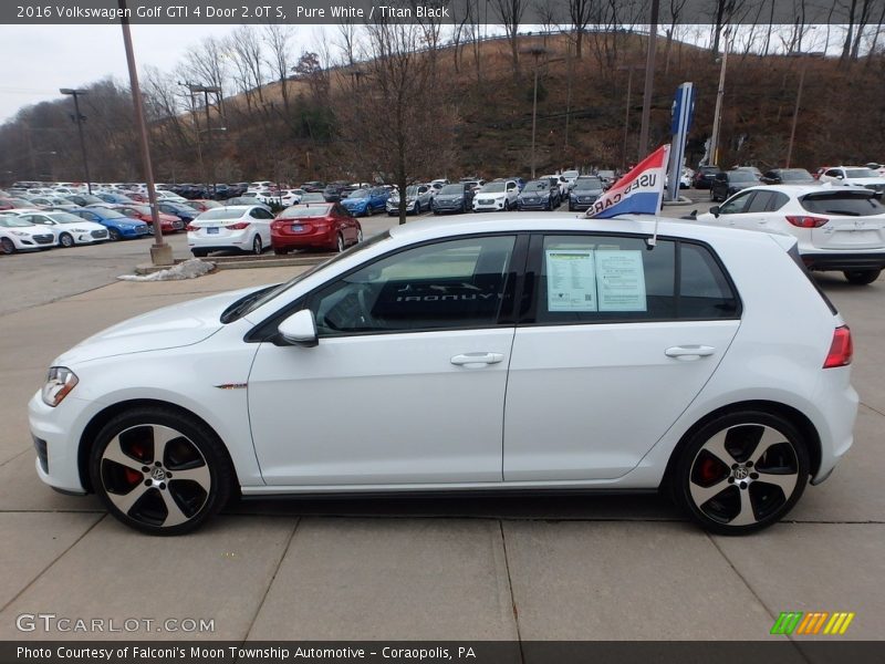  2016 Golf GTI 4 Door 2.0T S Pure White