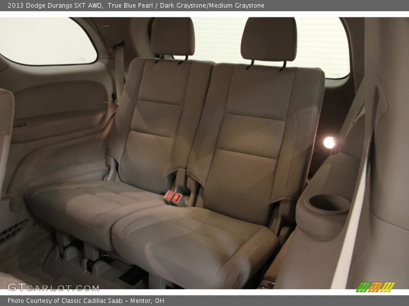 True Blue Pearl / Dark Graystone/Medium Graystone 2013 Dodge Durango SXT AWD