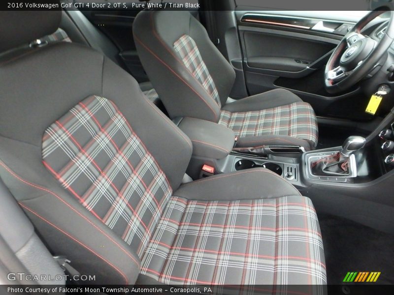 Front Seat of 2016 Golf GTI 4 Door 2.0T S