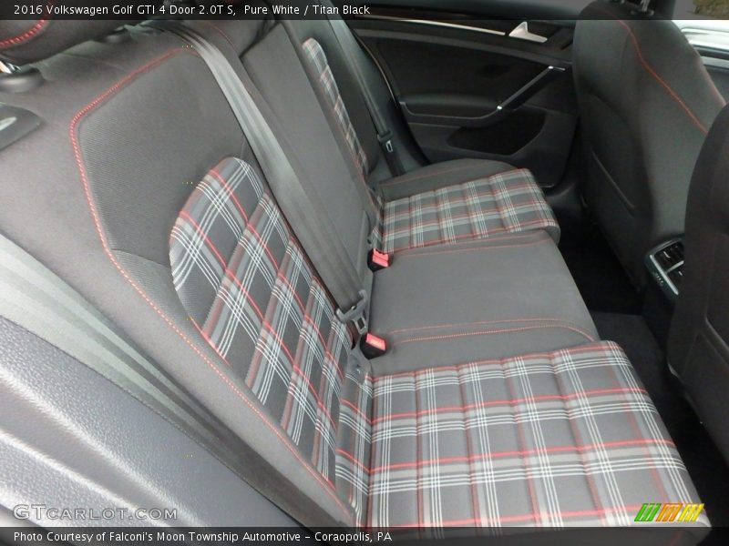 Rear Seat of 2016 Golf GTI 4 Door 2.0T S