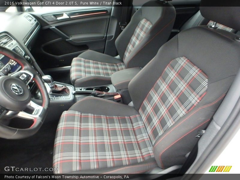 Front Seat of 2016 Golf GTI 4 Door 2.0T S