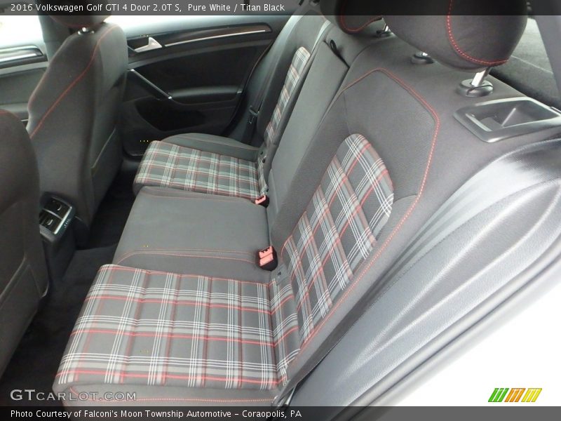 Rear Seat of 2016 Golf GTI 4 Door 2.0T S